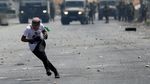 Aksi Pemuda Palestina versus Polisi Israel