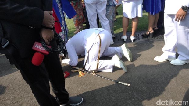 Ungkapan Bangga Perwira TNI-Polri dan Keluarga di Depan Jokowi