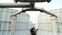 Pengecekan cooling tower dilakukan secara rutin.