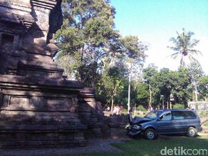 Balai Pelestarian Cagar Budaya Menghitung Kerusakan Candi Kidal