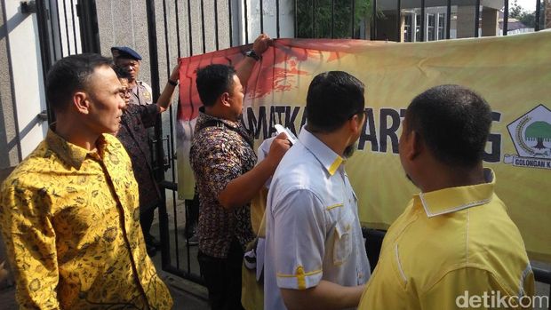 Kader Muda Golkar dilarang masuk ke kantor DPP 