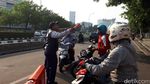 Bebas Macet, Jalan Salemba Raya Kini Lengang Saat Contraflow