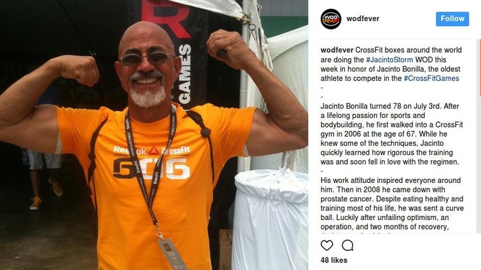 Wah, Jacinto Rayakan Ultah ke-78 dengan CrossFit