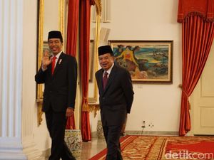 3 Tahun Pimpin RI Bersama Jokowi, JK Optimis Ekonomi Membaik