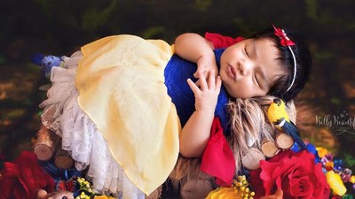 Foto: Gemas Maksimal! Saat Bayi Baru Lahir Jadi Putri Disney