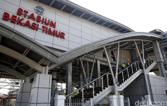 Foto: Oktober, Bekasi Bakal Punya Stasiun Kereta Keren