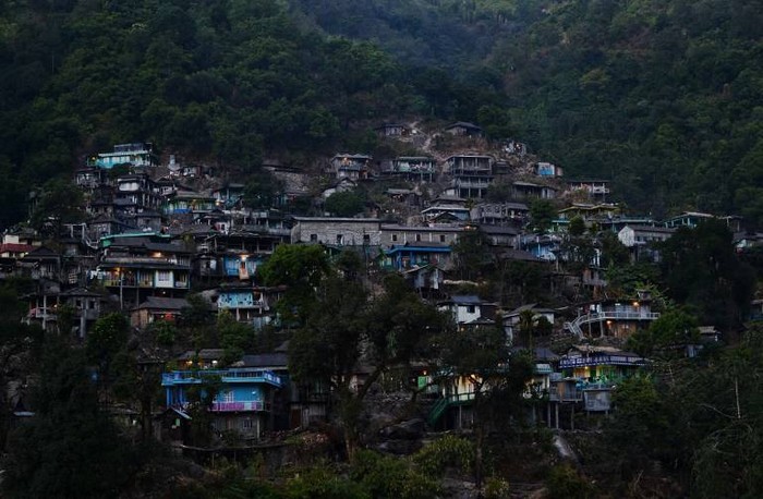 Desa yang paling sering hujan di India