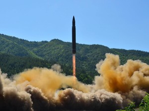 Korut Klaim 4 Rudal Hwasong-12 Akan Capai Guam dalam 1.065 Detik