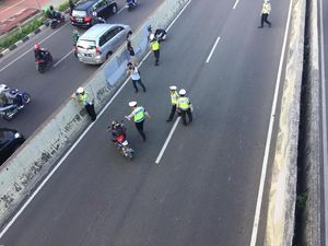Operasi Keselamatan, Pemotor Penerobos JLNT Casablanca akan Ditegur