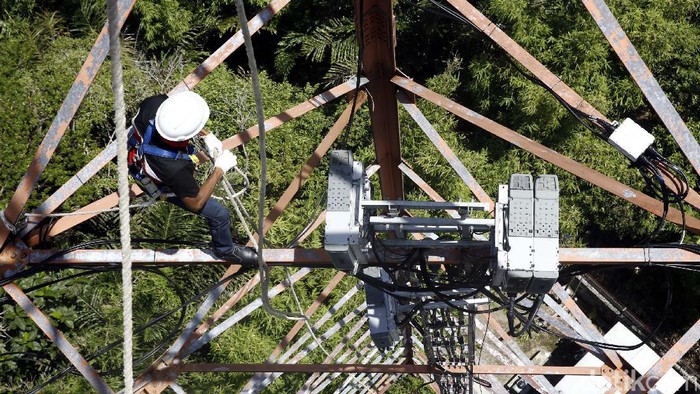 Ilustrasi BTS Telkomsel. Foto: Rachman Haryanto Ilustrasi BTS Telkomsel. Foto: Rachman Haryanto