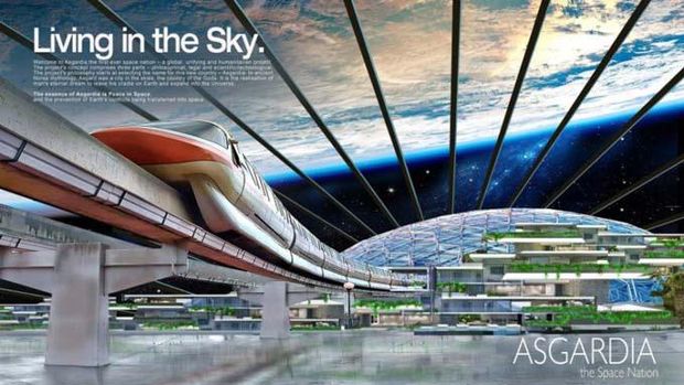 Negara Antariksa Asgardia, Antara Mimpi dan Realita