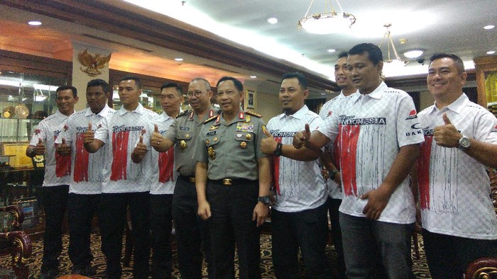 Kapolri Lepas Petembak yang akan Berlomba di Estonia dan Prancis