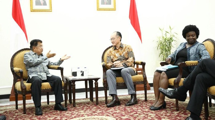 Bos Bank Dunia Bertemu JK, Tidak Bahas Utang