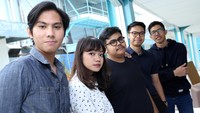 Reality Club merupakan band indie asal Jakarta. Foto: Asep Syaifulah/detikHOT