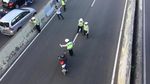 Pemotor yang Tak Kapok Lewat JLNT Kasablanka