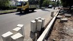 Pembatas Jalan Baru, Percantik Jalan Danau Sunter