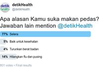 Ini Alasan Pembaca Suka Makan Pedas