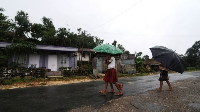 Desa yang paling sering hujan di India
