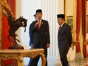 Didampingi JK, Jokowi Bicara Soal Hubungan dengan PAN