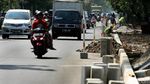 Pembatas Jalan Baru, Percantik Jalan Danau Sunter