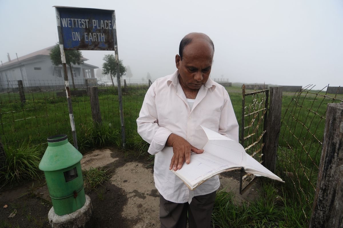 Desa yang paling sering hujan di India