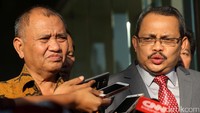 Dalam pertemuan tersebut keduanya membicarakan kerja sama untuk memberantas korupsi.