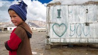 Inilah Pegunungan Pamir di Asia Tengah yang dijuluki Atap Dunia. Ratusan ribu orang tinggal di sana, nyaris sepanjang tahun dikepung salju dan hidup seadanya (Pascal Mannaerts/BBC)