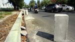 Pembatas Jalan Baru, Percantik Jalan Danau Sunter