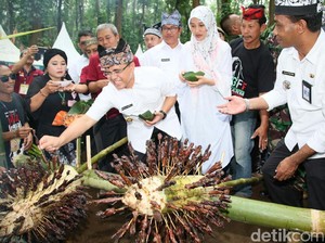 Ribuan Sate Dibakar dengan Seduh Kopi di Gombengsari Farm Festival
