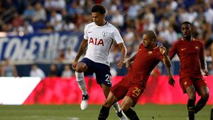 Roma Menangi Laga Seru Lawan Spurs