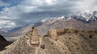Pegunungan Pamir, khususnya yang masuk wilayah Bulunkul di Provinsi Gorno-Badakhshan, Tajikistan menarik ditelusuri (Pascal Mannaerts/BBC)