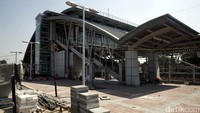 Pembangunan Stasiun Bekasi Timur sudah mencapai 90%.