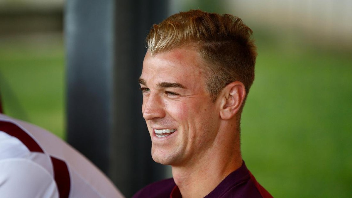Kiper Inggris, Joe Hart. (Foto: Leonhard Foeger/Reuters)