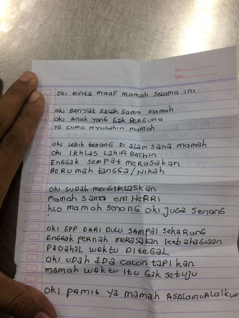 Ini Isi Surat Wasiat Pria Lompat Dari Jembatan Pasupati Bandung Ini Isi Surat Wasiat Pria Lompat Dari Jembatan Pasupati Bandung