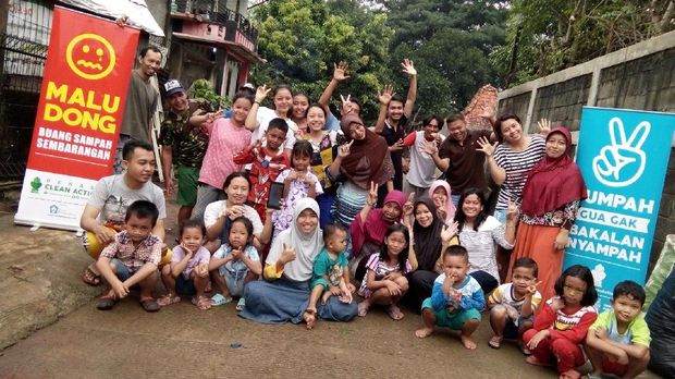 Program tata gang yang masih baru diimplementasikan (dok Bekasi Clean Action)