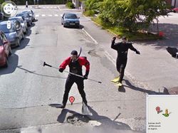 Deretan Foto Aneh dan Lucu di Google Street View
