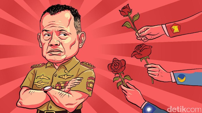 Dukungan Sahabat Gatot di Laman Facebook