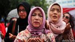 Aksi Perempuan Dukung Perppu Ormas