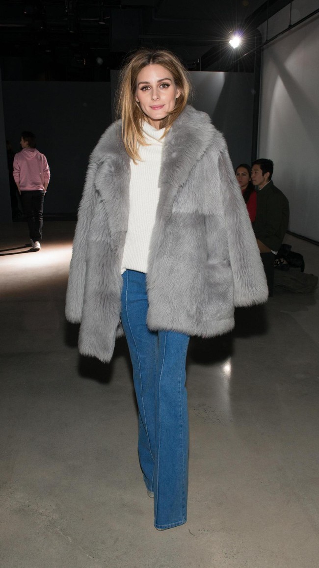 Olivia Palermo attends the Tibi fashion show during Fall 2016 New York Fashion Week on February 13, 2016 in New York City.  (Photo by Noam Galai/Getty Images)