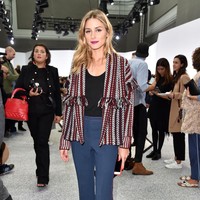 Olivia Palermo attends the Giambattista Valli show as part of the Paris Fashion Week Womenswear  Spring/Summer 2017  on October 3, 2016 in Paris, France.  (Photo by Pascal Le Segretain/Getty Images)
