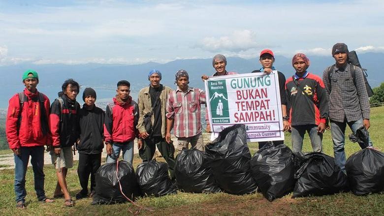 Gerakan Trasbag Community (dok Trashbag Community) Gerakan Trasbag Community (dok Trashbag Community)