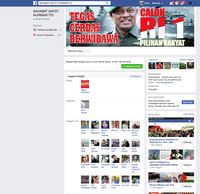 Dukungan Sahabat Gatot di Laman Facebook