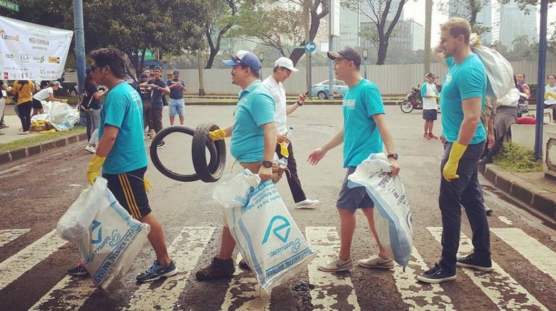 Foto: (dok Clean Up Jakarta Day) Foto: (dok Clean Up Jakarta Day)