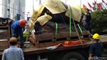 BEI Pajang Patung Banteng Wulung di Depan Gedung