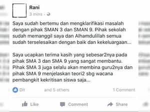 Ajarkan Bumi Datar & Konspirasi? Ini Kata SMAN 3 & SMAN 9 Semarang