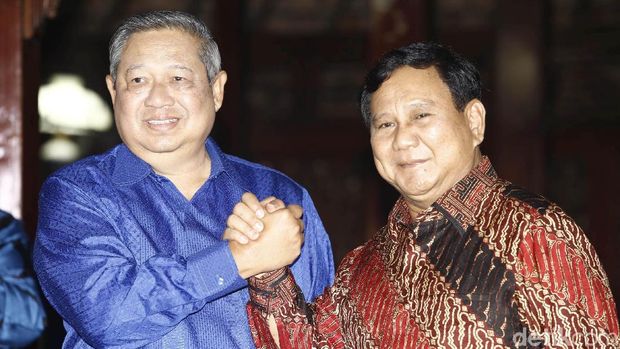 Pertemuan SBY-Prabowo.