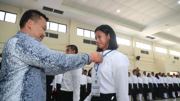 Dimulai, Pelatihan Paskibraka 2017