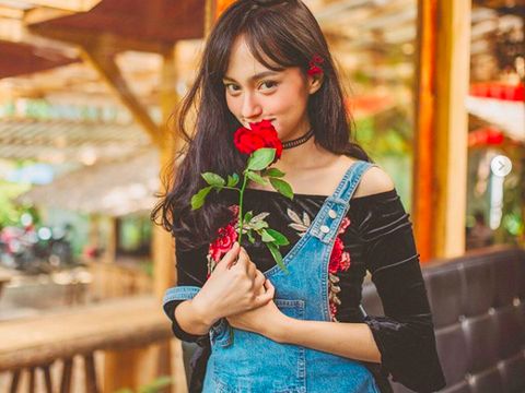 Dokter cantik, Indah Kusuma tetap ramping meski doyan makan.