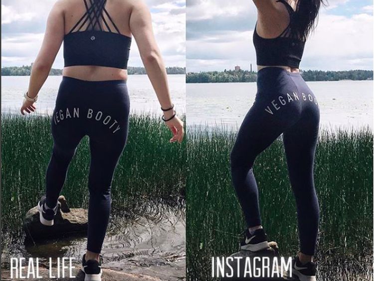 Foto: Tak Selamanya Body Goals di Instagram Seindah Kenyataan