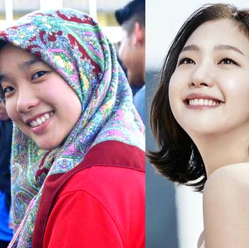 Viral, Foto Hijabers Malaysia yang Mirip dengan Seleb Korea di Drama Goblin